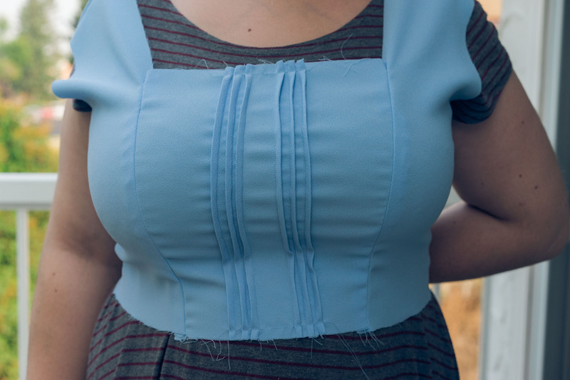 Beginnings of the bodice